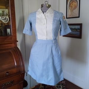 VINTAGE Nurse Uniform Dress